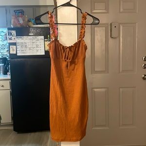 Burnt Orange Dress